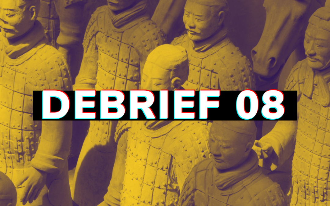 Debrief 08: Trust, SURVIVAL, 2020 Lessons, Ego, How to start, Doing the right thing