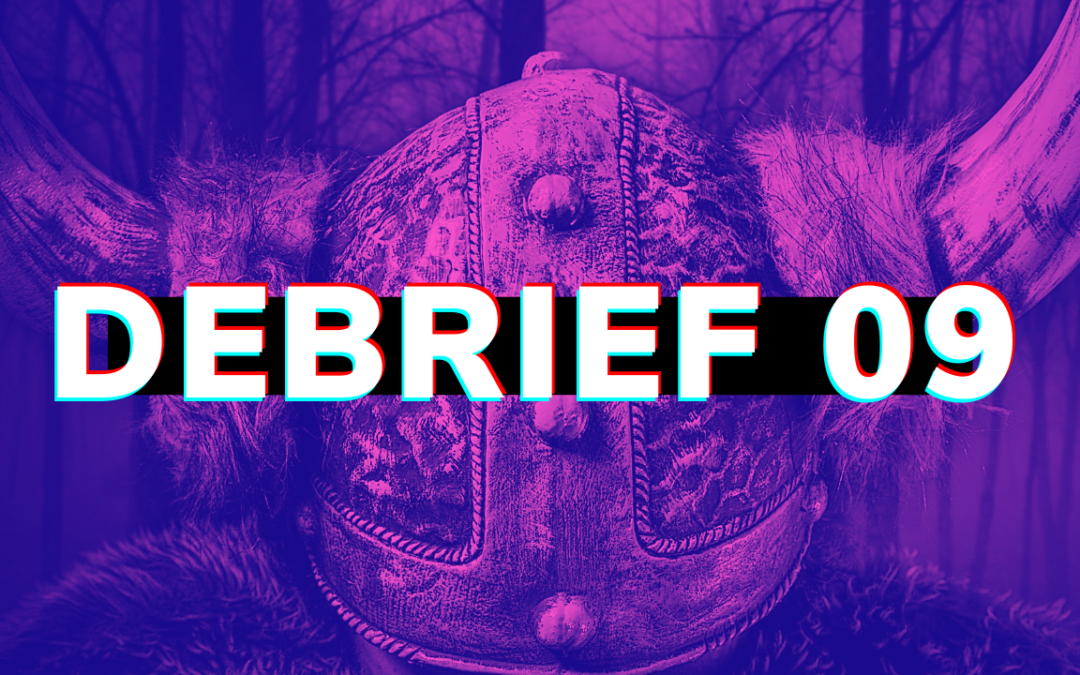 Debrief 09: The 80/20 Rule, Giving Advice, Your 30’s, 3 Rules for Life, Honor in Defeat