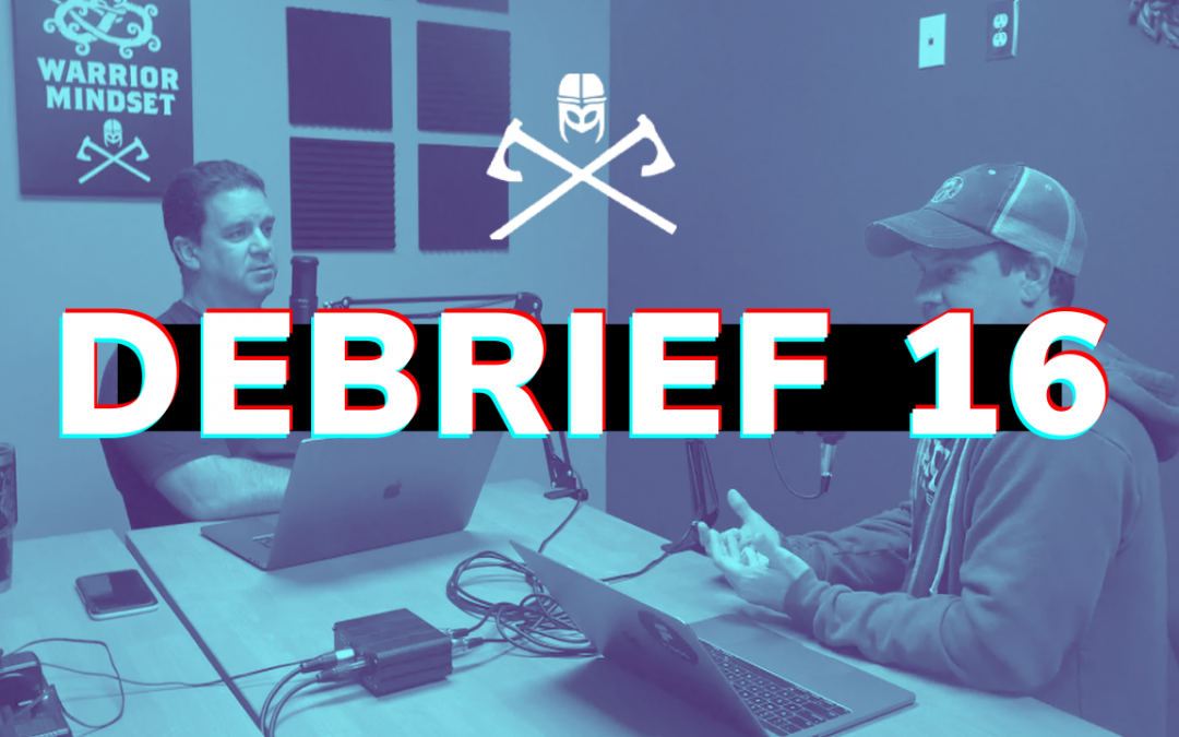 Debrief 16: Little things that tell you a lot about a person